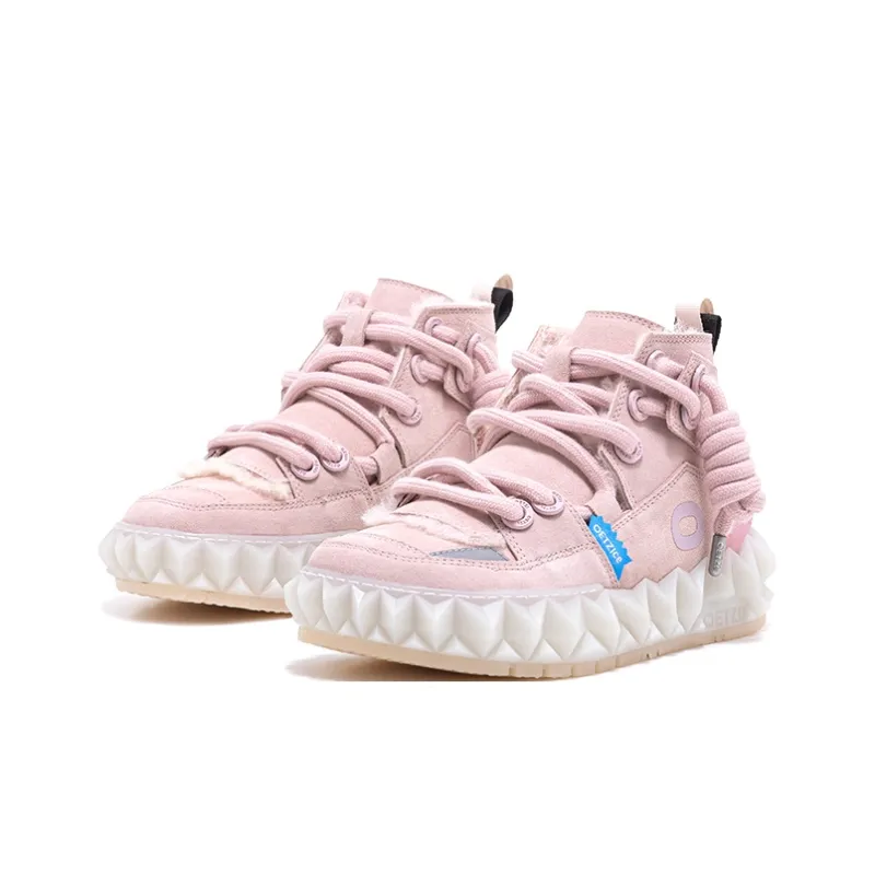 OETZI Ice Mountain Series 7 Casual Shoes Women's Mid Top Light Pink-1