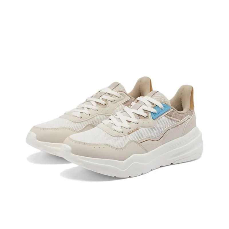 361° Casual Shoes Men Low-Top Feather White/Oat Milk-2