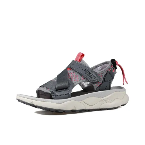 HUMTTO Beach Sandals Women's Gray/Pink