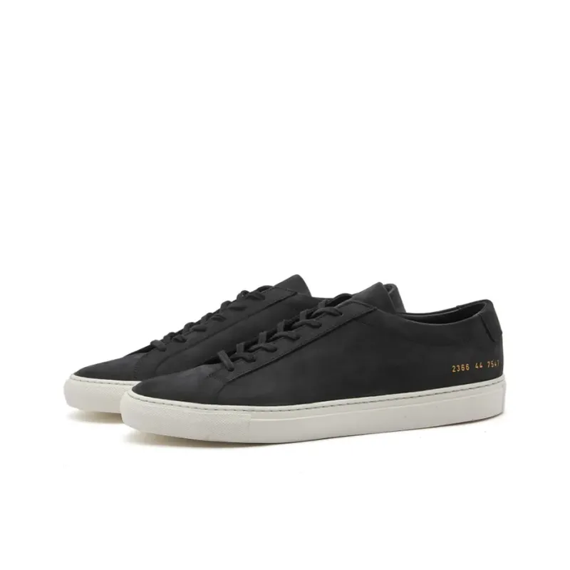 COMMON PROJECTS Common Project Original Achilles Low Black Nubuck-1
