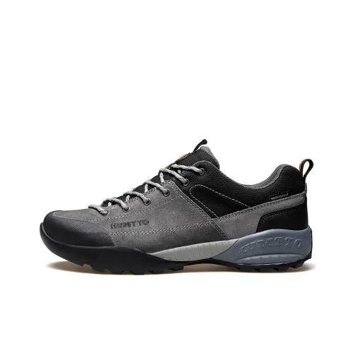 HUMTTO Cushioning Anti Slip And Wear Resistant Low Top Outdoor Shoes Gray