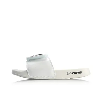 LiNing LN Slipper EVA Quiet Slide Slippers Women's White