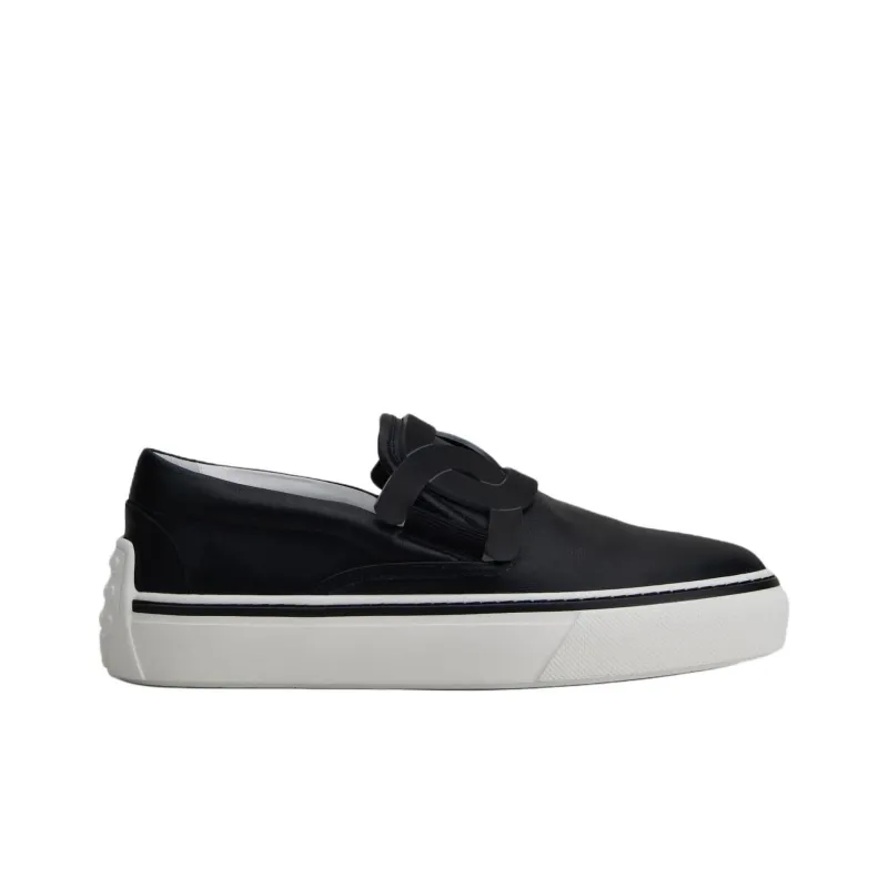 TOD'S Stylish Skateboarding Shoes Women's Black-1