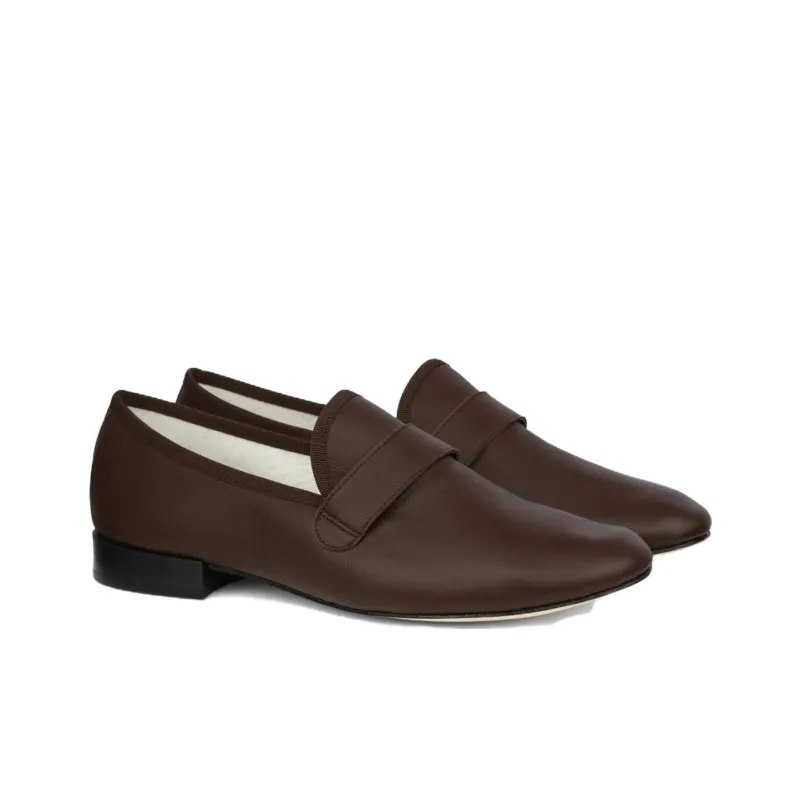 Repetto Loafers 2cm Men's Brown-2