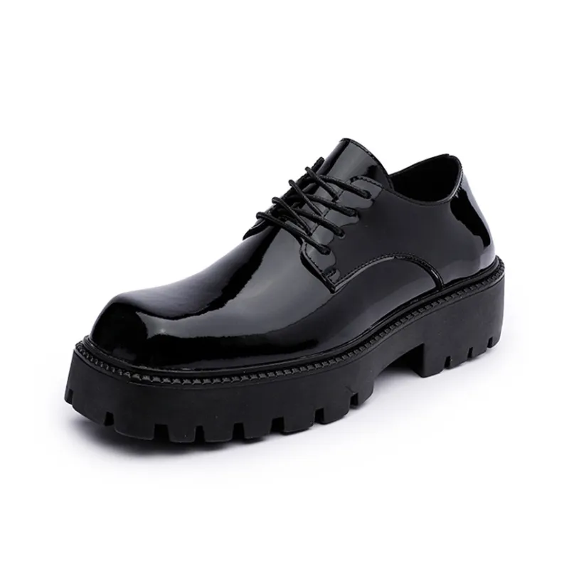 YEDANI Men's Casual Shoes Men Low Top Black/Green-1