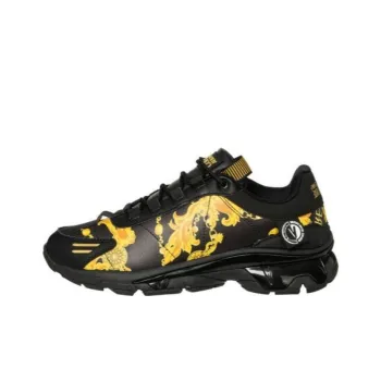 VERSACE JEANS Low Top Casual Shoes Men's Black