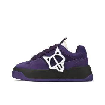 Naked Wolfe Kosa Low-Top Stylish Skateboarding Shoes Men's Purple Black