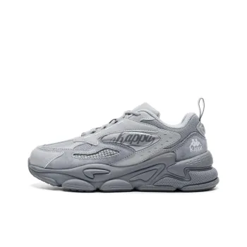 Kappa Series Chunky Sneakers Unisex Low Top Mineral Gray