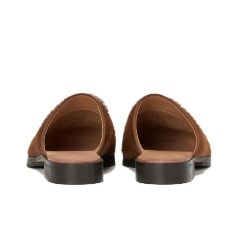 Hender Scheme Wrap-toe Slippers Men's Brown-3