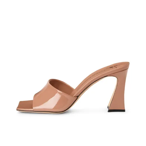 Giuseppe Zanotti Solhene 85mm Patent Leather Mules