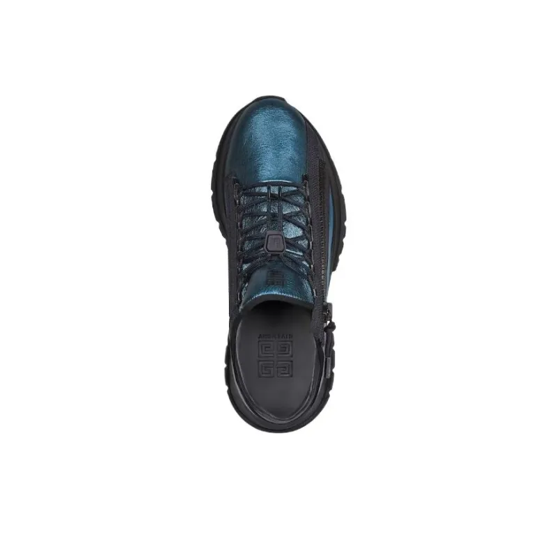 GIVENCHY Wear-Resistant Low-Top Running Shoes Men's Blue-3