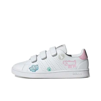 Adidas Neo Keith Haring X Adidas Neo Neo Advancourt Base 'White Blue Pink'