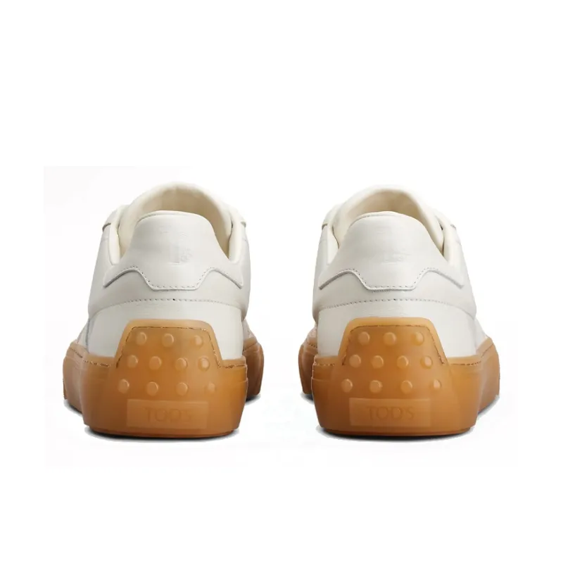 TOD'S Round Toe Lace Up Sneakers-3