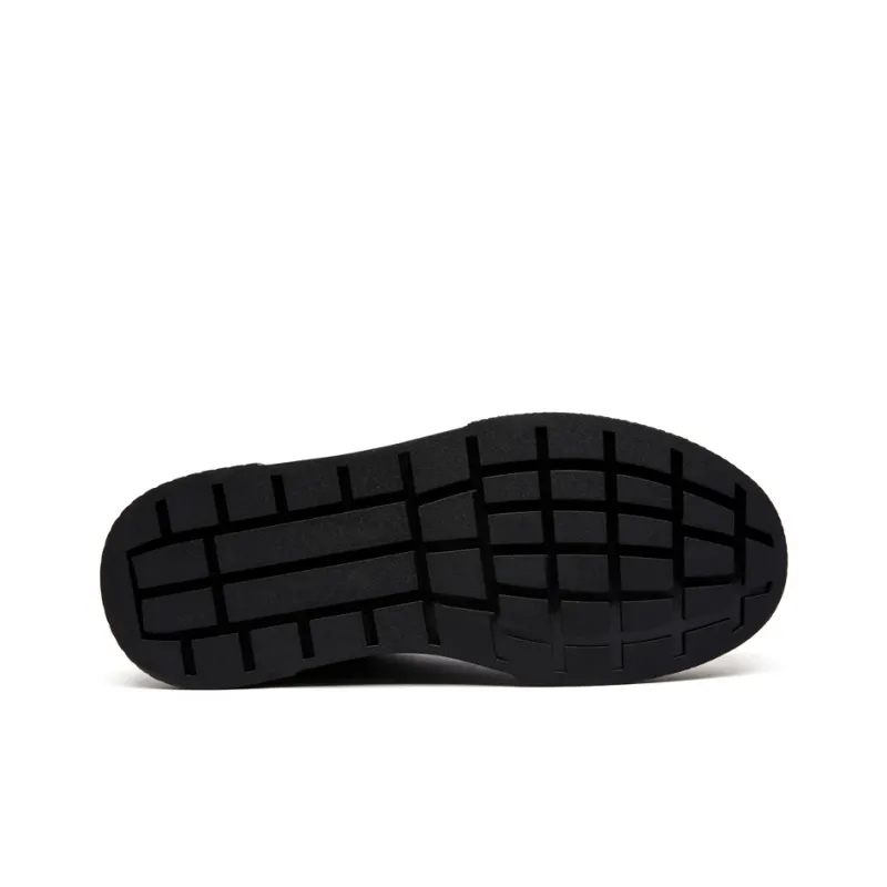 Anthony Miles Stylish Skateboarding Shoes Men's Black-4