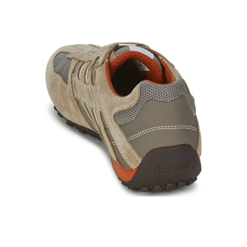 GEOX Casual Shoes Men Low Top Beige-4