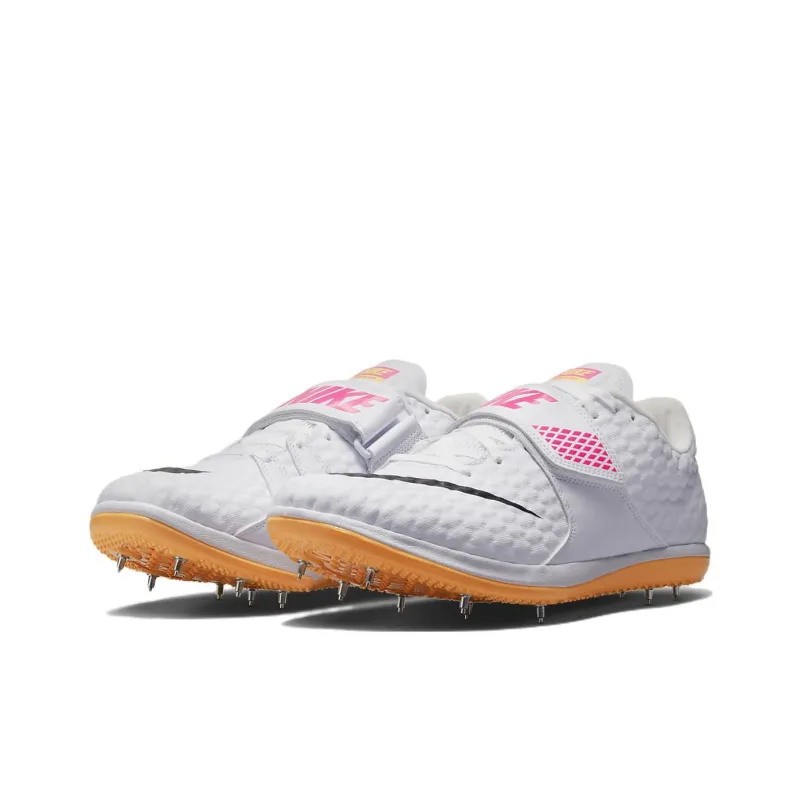 Nike High Jump Elite White Hyper Pink Orange-2