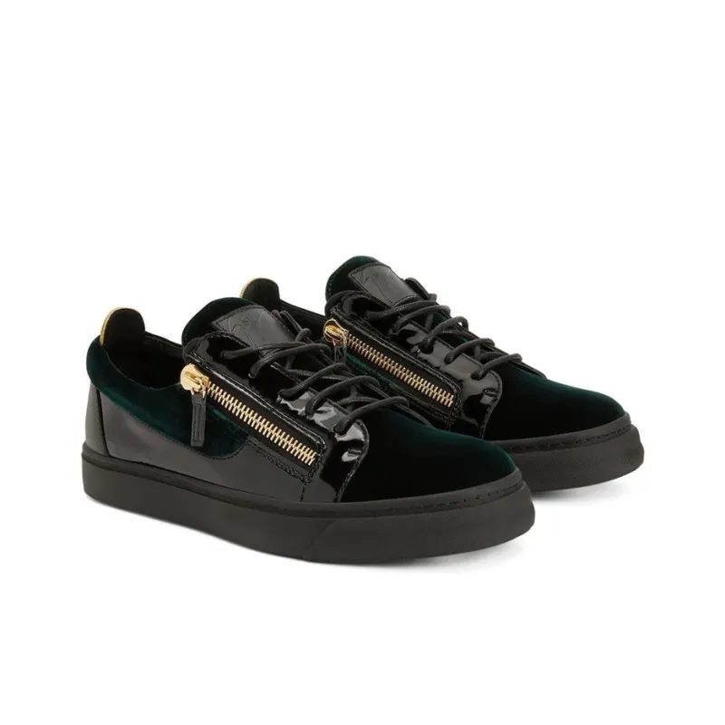 Giuseppe Zanotti Frankie Velvet Low top Sneakers-1