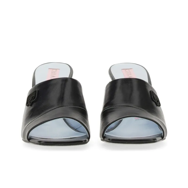 CHIARA FERRAGNI Stylish Sandals 8.5cm Women's Black-2
