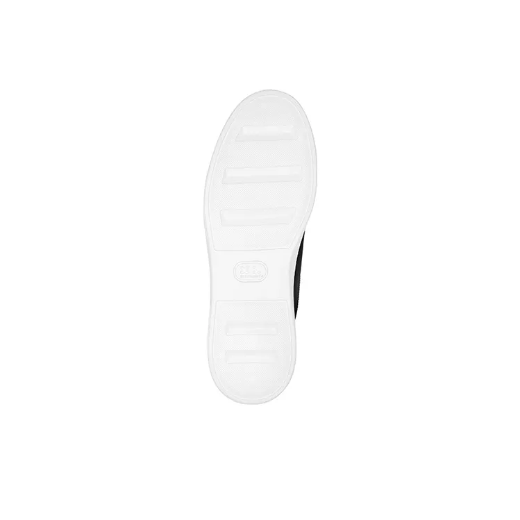 PHILIPP PLEIN Low Top Stylish Skateboarding Shoes Men's Black-4