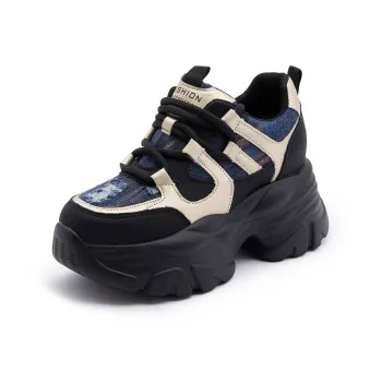 Milan Love Song Anti Slip And Wear Resistant Height Increasing Low Top Chunky Sneakers Women's