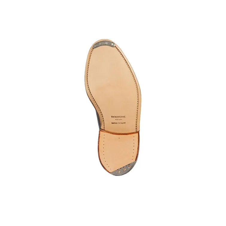 THOM BROWNE Longwing Pebbled Brogues-4