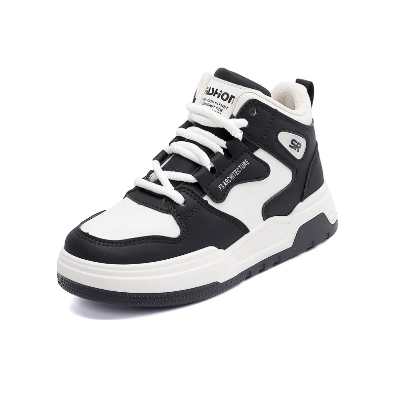 MAKINO Anti-Slip Wear-Resistant High-Top Skateboard Shoes Unisex-26