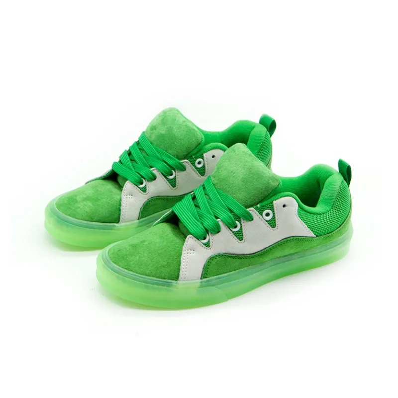 SUPSTORM Jelly Collection Coverage Slip-Resistant Cushioning Wear-Resistant Breathable Low-Top Skateboard Shoes Unisex-1