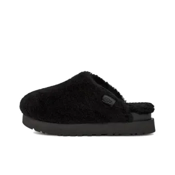 UGG Fuzz Sugar Slide Black Women's