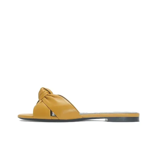 SAINT LAURENT Stylish Sandals Women's Yellow