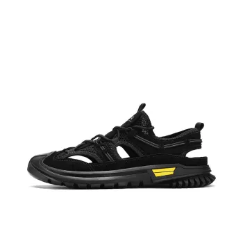 Jeep Breathable And Wear resistant River Trekking Shoes Men's Black