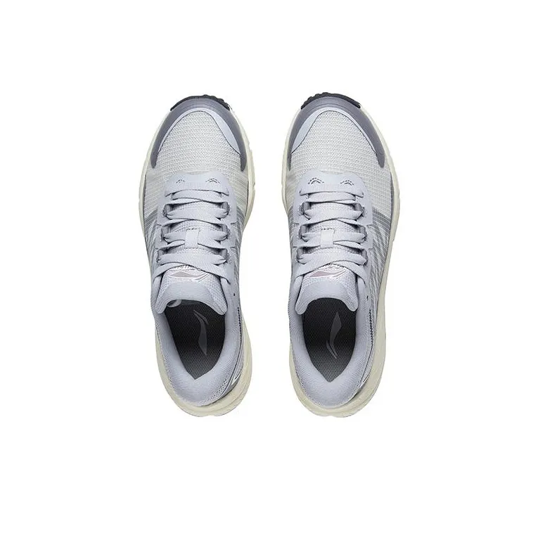 LiNing Yitai Lite Durable Breathable Low Top Running Shoes Women's Gray-2