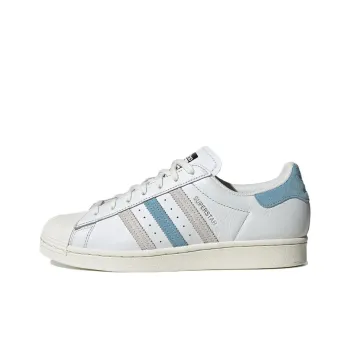 Adidas Originals Superstar Cream White Preloved Blue