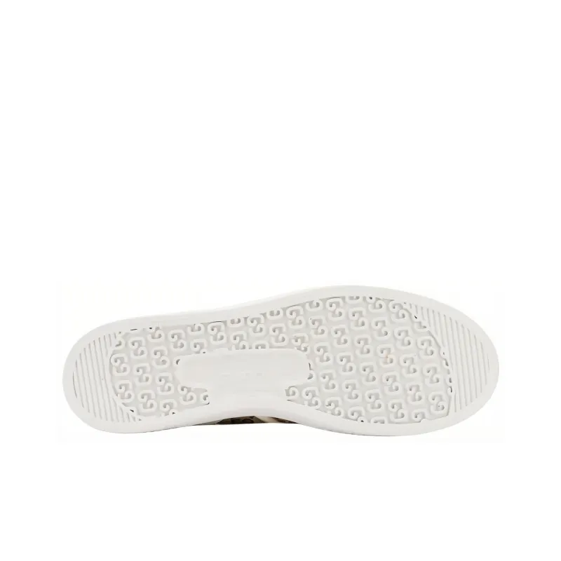 GUCCI Women's Gg Canvas Trainer 'White Beige Monogram' Women's-3