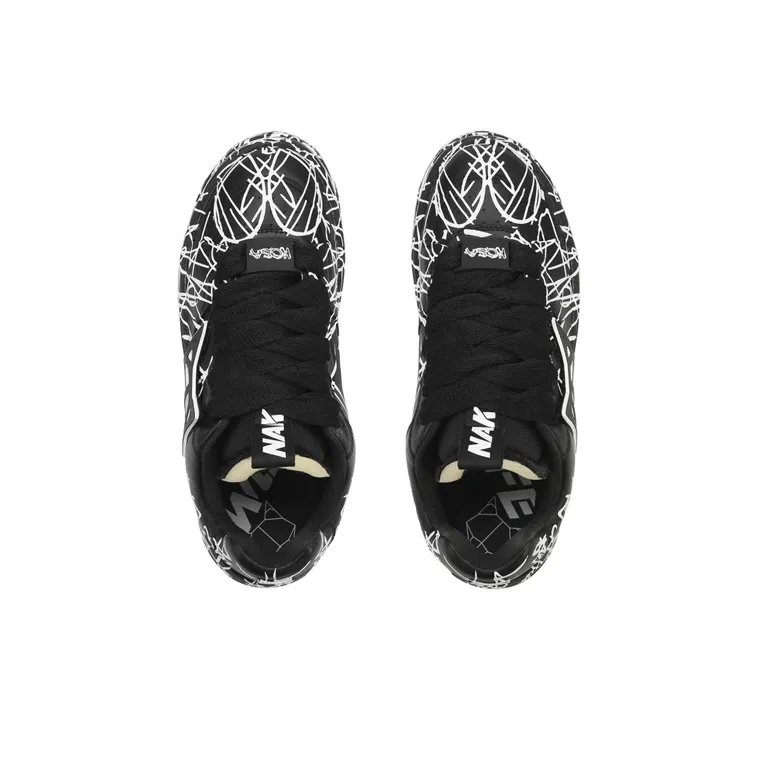 Naked Wolfe Kosa Stylish Skateboarding Shoes Men's Black-3