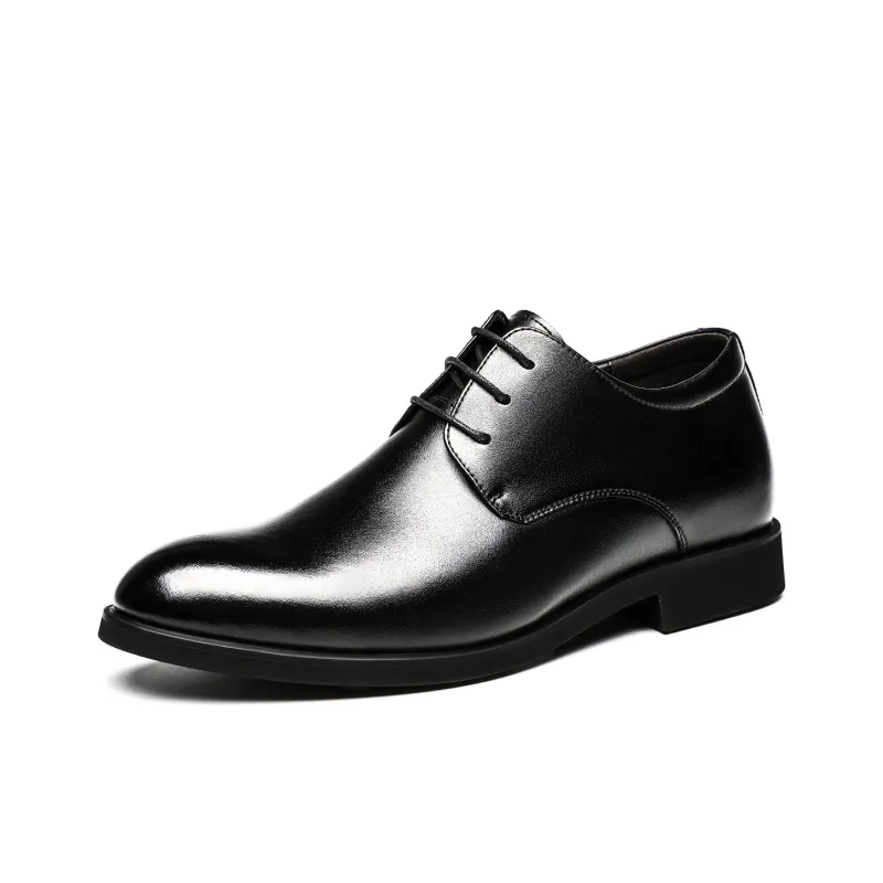 CHINT Dress Shoes Men Low Top Black/Brown-11