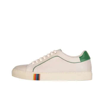 Paul Smith Basso Stylish Skateboarding Shoes Men's White Green
