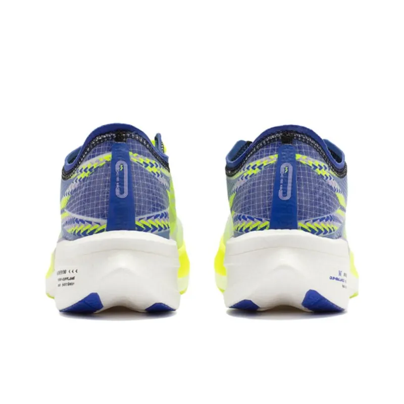 361° Feiran Flame CQT Low Top Running Shoes Men's White Yellow-3