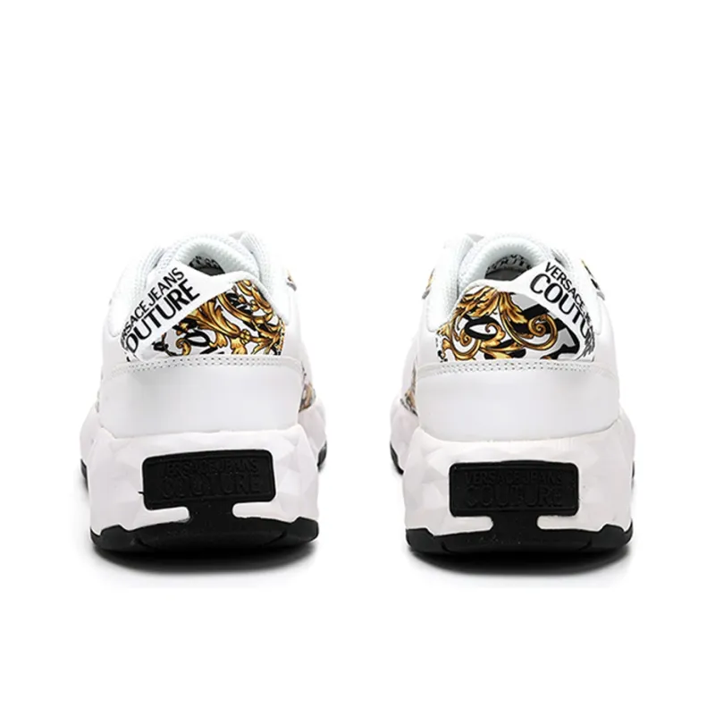 VERSACE JEANS Couture Sports Casual Shoes Women's White-4