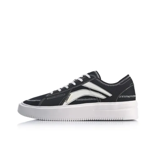 LiNing The Rebe Lightweight Low Top Basketball Shoes Men's Standard Black