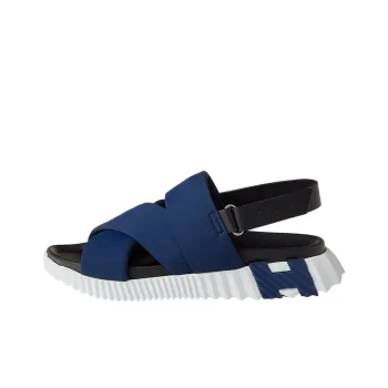 HERMES Electric Beach Sandals Men's Blue