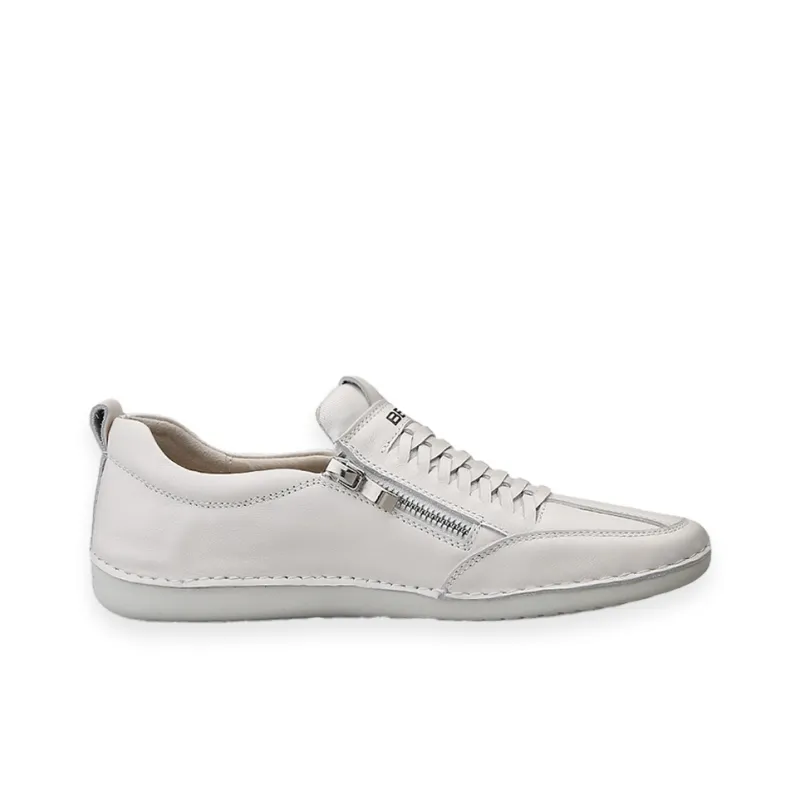 BECK Men's Casual Shoes Men Low Top Black/White-7