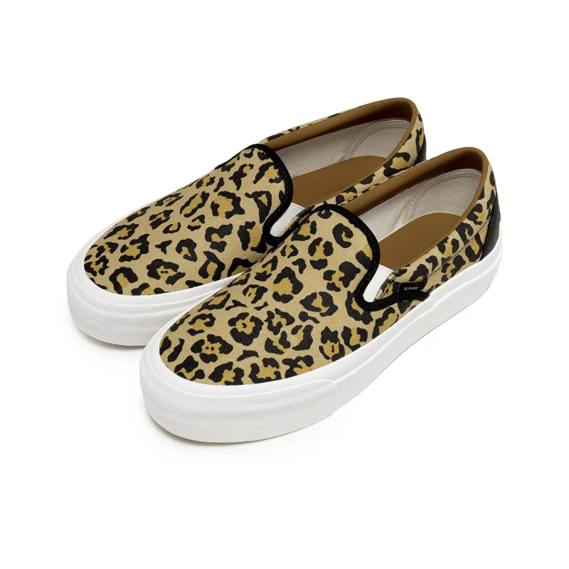 TC Tcmade 013 Low-Top Canvas Shoes Unisex Leopard Print White-3