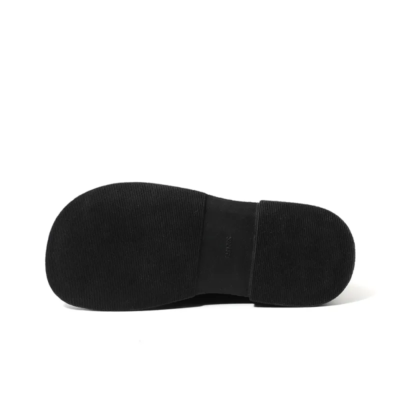 HUANQIU Loafers Women's Black-4