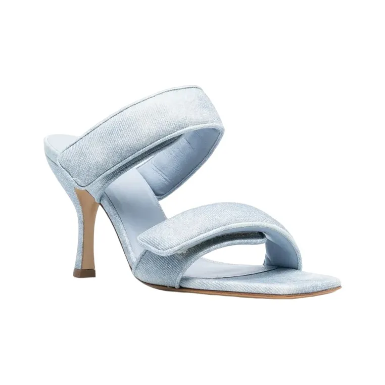 GIABORGHINI Slip-on Touch-strap Mules-2