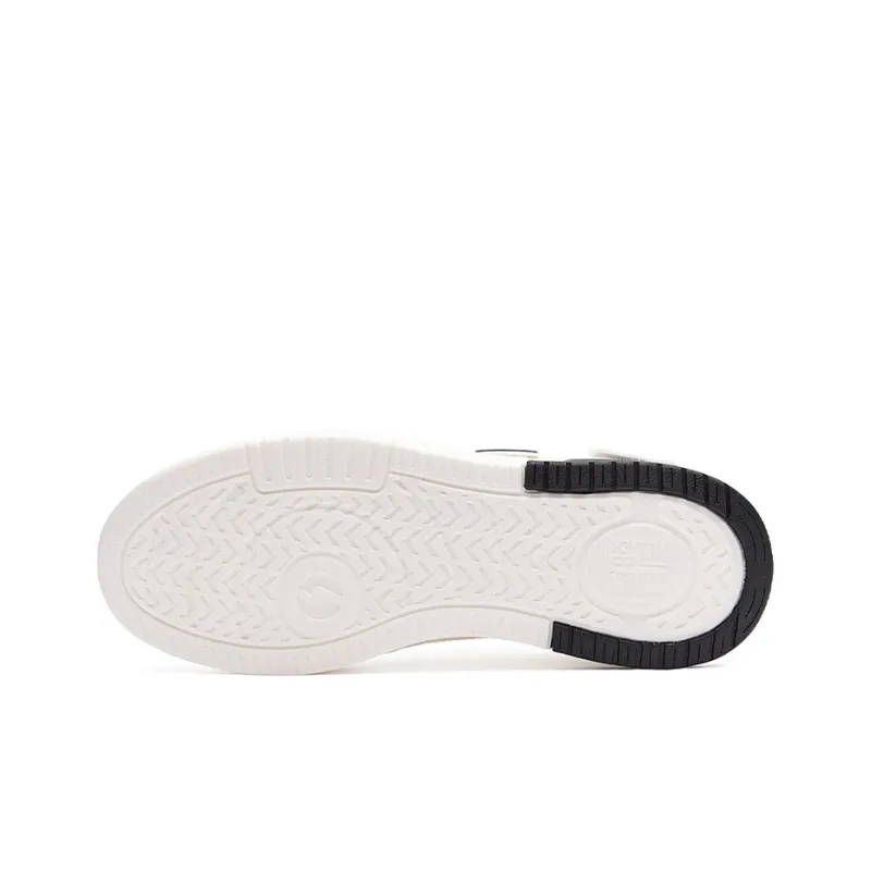 TOUWENZI D x 361° Headword D Co Branded Slip Resistant And Breathable Low Top Skateboard Shoes Women's Feather White-4
