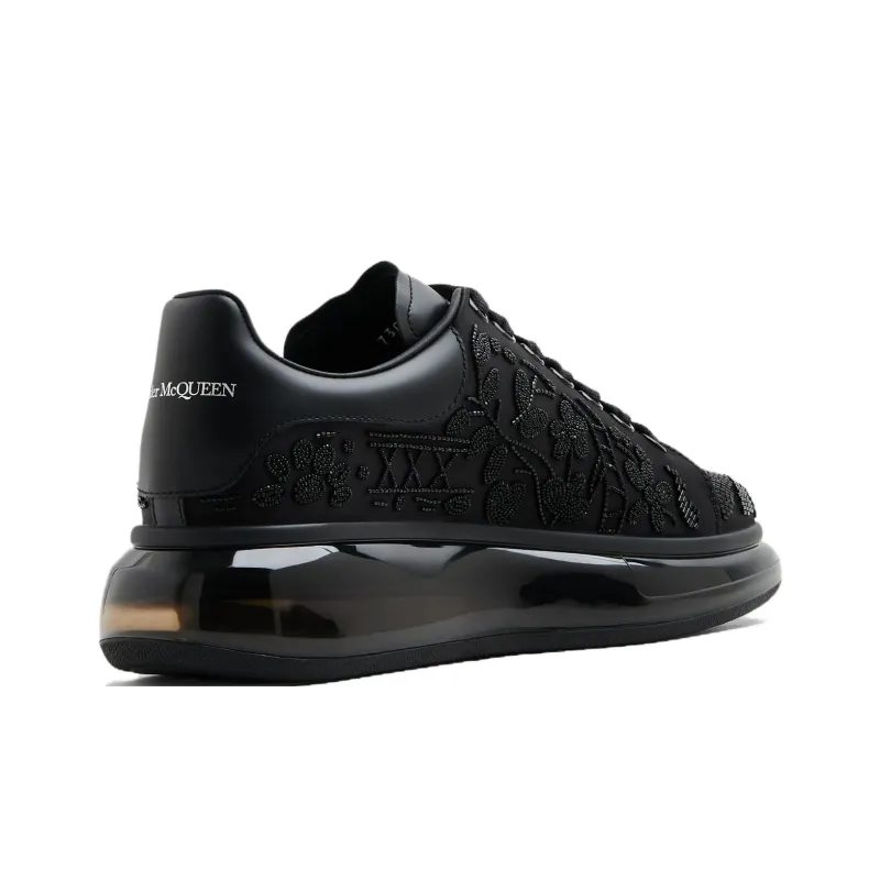 Alexander McQueen Oversized Black All Over Botanical Beads-4