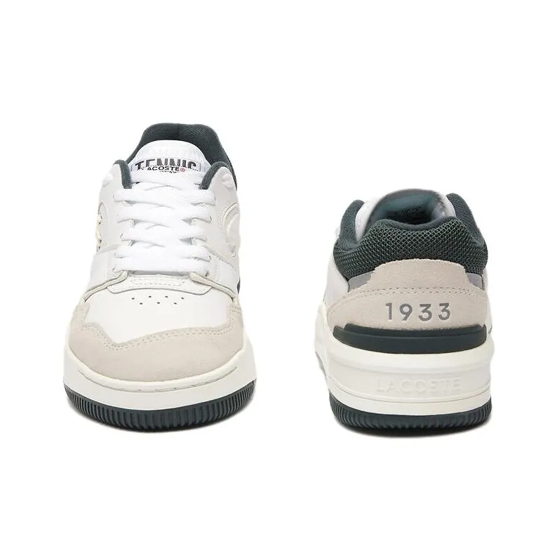 LACOSTE Low Top Skateboard Shoes Women's White-4