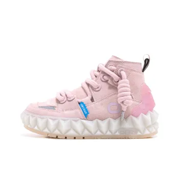 OETZI Ice Mountain Series 7 Casual Shoes Women's Mid Top Light Pink
