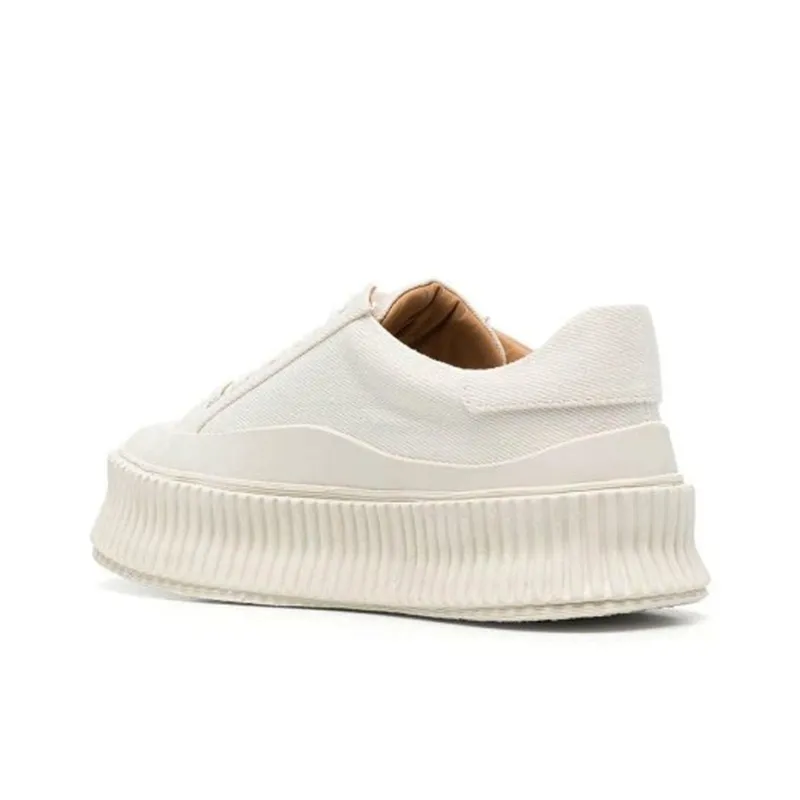 JIL SANDER Canvas Low-top Sneakers-3
