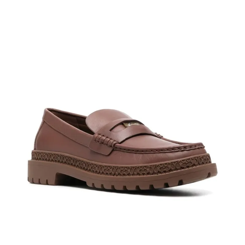 COACH Loafers Men Brown-2